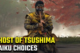 Ghost of Tsushima Haiku Choices