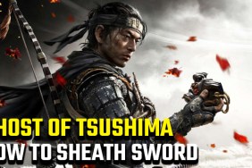 How to sheath your sword in Ghost of Tsushima