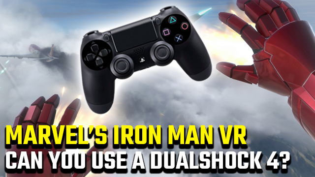 Marvel's Iron Man VR DualShock 4 controller
