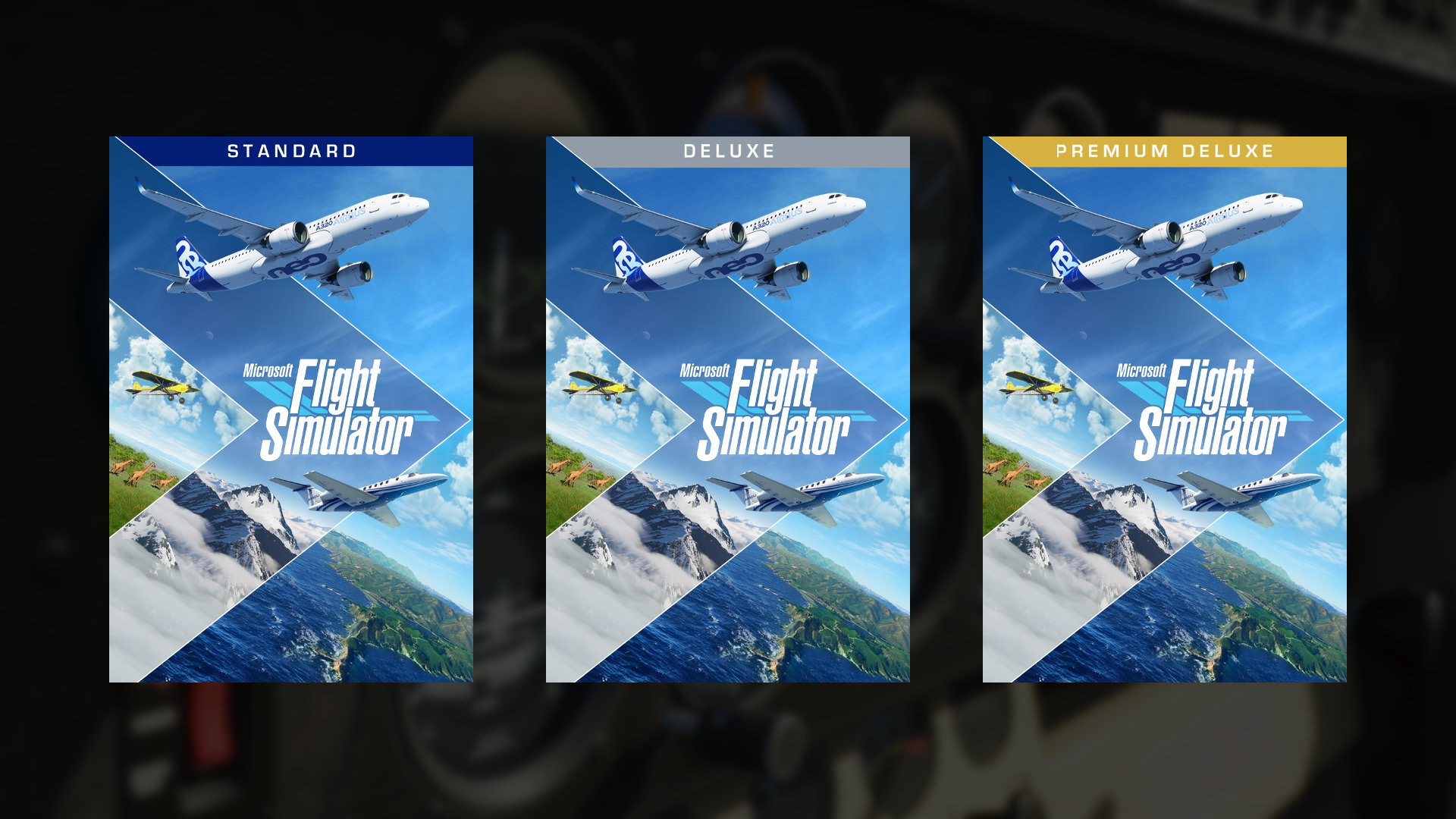 You don't need the Premium Deluxe Edition of Microsoft Flight