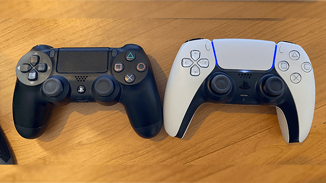 First comparison between PS4 DualShock and PS5 DualSense controller -  GameRevolution