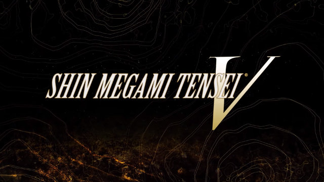Shin Megami Tensei V Switch release date window logo