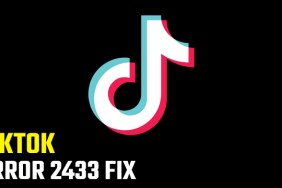 TikTok Error 2433 fix