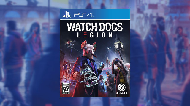 Watch Dogs: Legion PS4 Pre-Order Amazon blue