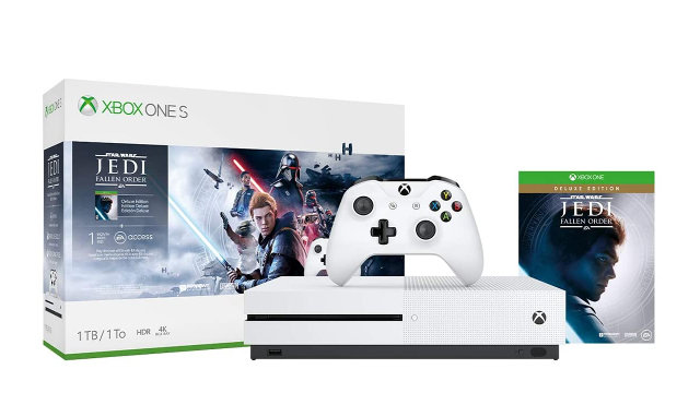 Xbox One S discontinued Jedi Fallen Order bundle