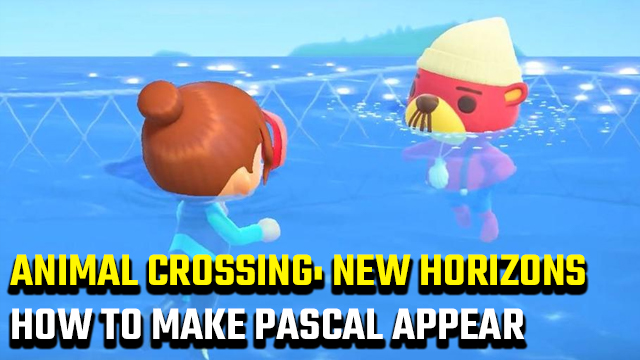 Why is Pascal not showing up in Animal Crossing: New Horizons