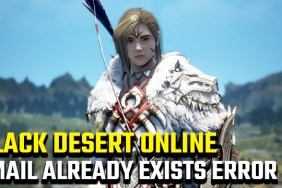 black desert online email already exists