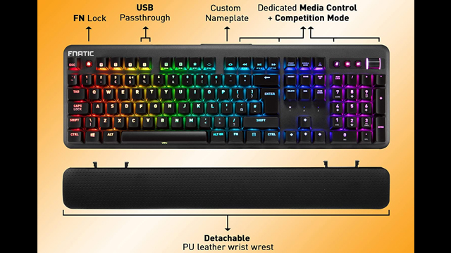 fnatic streak rgb keyboard review