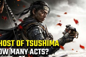 How many acts are there in Ghost of Tsushima