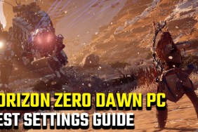 Horizon Zero Dawn PC Best Settings