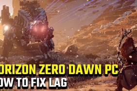 Horizon Zero Dawn PC lag fix