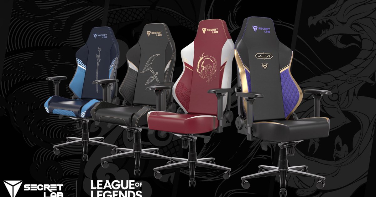 Secretlab and League of Legends debut new gaming chairs - GameRevolution