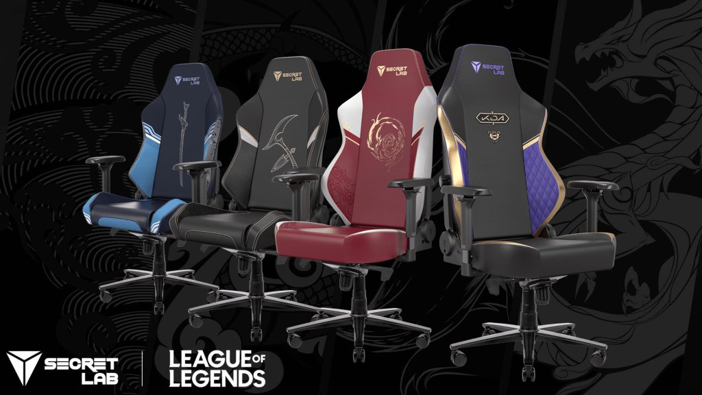 Secret Lab x League of Legends gaming chairs