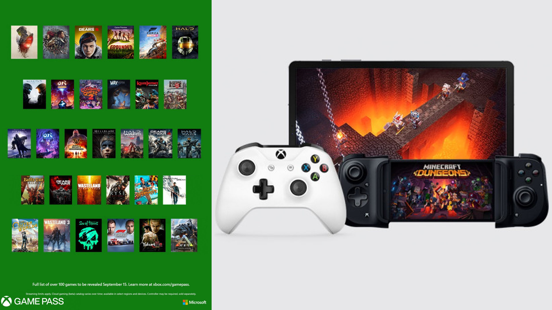 Cloud gaming hits Xbox Game Pass Ultimate on September 15th