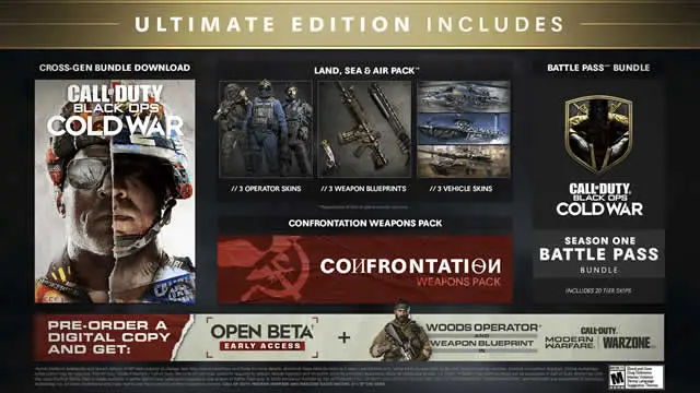 Which Black Ops Cold War edition to buy for cross-gen support