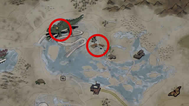 Where to find Thistle locations in Fallout 76 map