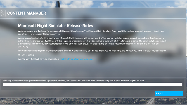 Reply to @bmonus Flight Sim playable on PlayStation 4