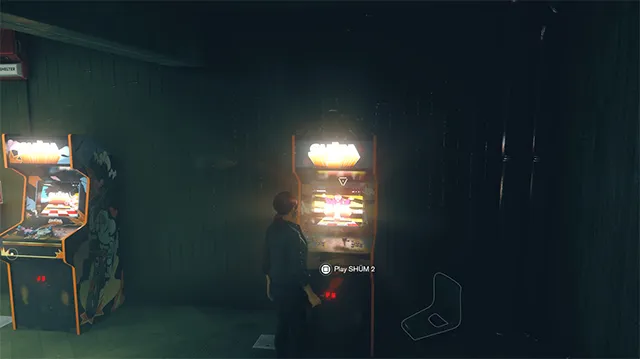 How to find the Shum arcade cabinet in the Control AWE DLC