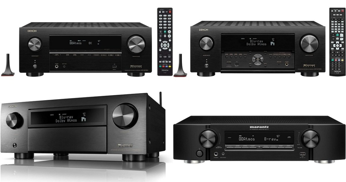 Best A/V Receivers with HDMI and 8K -