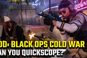 Can you quickscope in Black Ops Cold War?