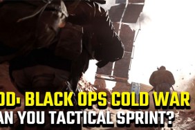 Can you tactical sprint in Black Ops Cold War?