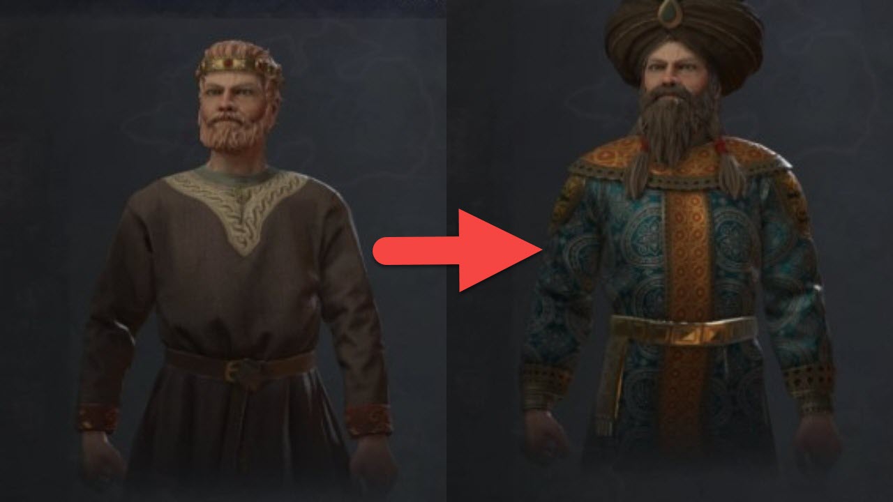 Crusader Kings 3 Male Character Customization