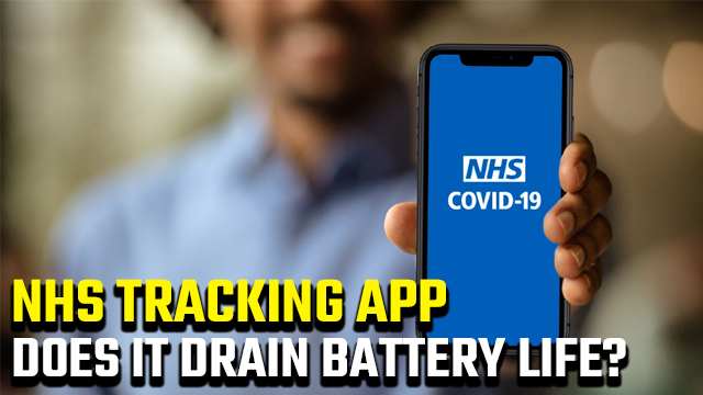 Does the NHS app drain battery life?