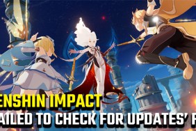 Genshin Impact failed to check for updates fix
