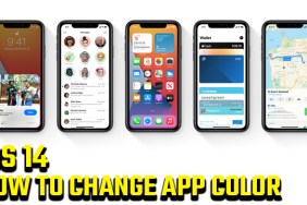 How to change app color on iOS 14