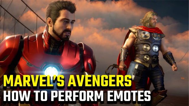 How to emote in Marvel's Avengers