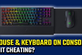 Is it cheating to use mouse and keyboard on console?