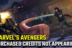 Marvel's Avengers purchased Credits not appearing