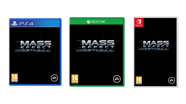 Mass Effect Trilogy remastered PS4 Xbox One Nintendo Switch mockup