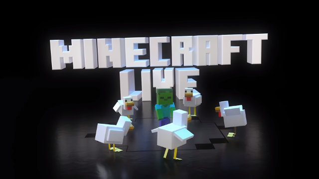 Minecraft Live Minecon replacement baby Zombie chickens