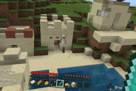 Minecraft PSVR update PS4 village