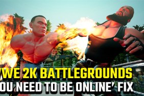 WWE 2K Battlegrounds you need to be online error fix