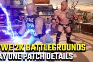 WWE 2k Battlegrounds day one patch details