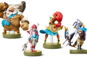 new Hyrule Warriors: Age of Calamity Amiibo four Champions