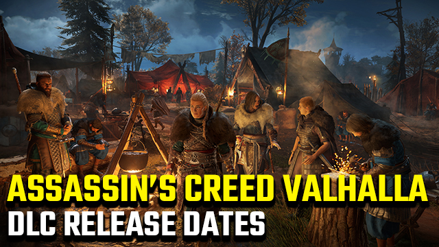 Assassin's Creed Valhalla DLC release dates