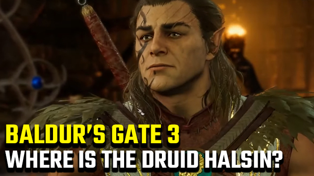 Baldur's Gate 3 Rescue the Druid Halsin