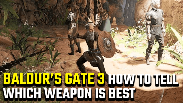 Baldur's Gate 3 how to tell which weapon is best