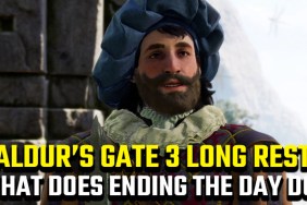 Baldur's Gate 3 long rest