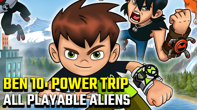 All aliens in Ben 10: Power Trip - GameRevolution