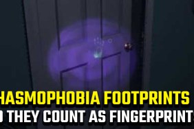 Do footprints count as fingerprints in Phasmophobia