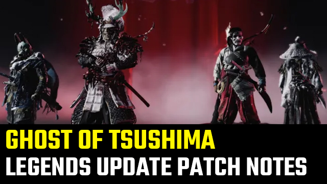 Ghost of Tsushima 1.12 Update Patch Notes