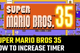How to increase the timer in Super Mario Bros 35
