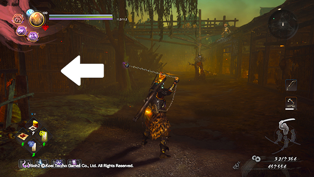 Nioh 2 Darkness in the Capital Kodama Locations | The Blighted Gate
