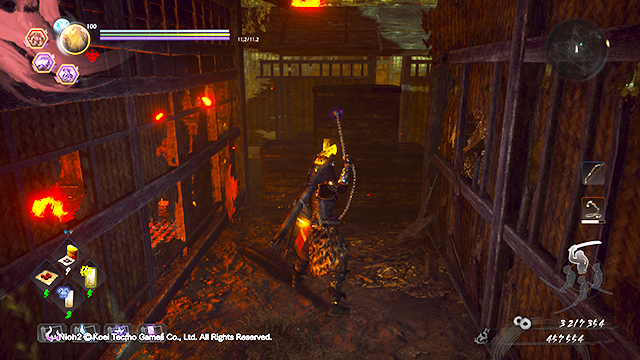 Nioh 2 Darkness in the Capital Kodama Locations | The Blighted Gate