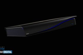 PS5 Slim LetsGoDigital concept black