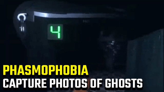 phasmophobia how to capture photo of ghost